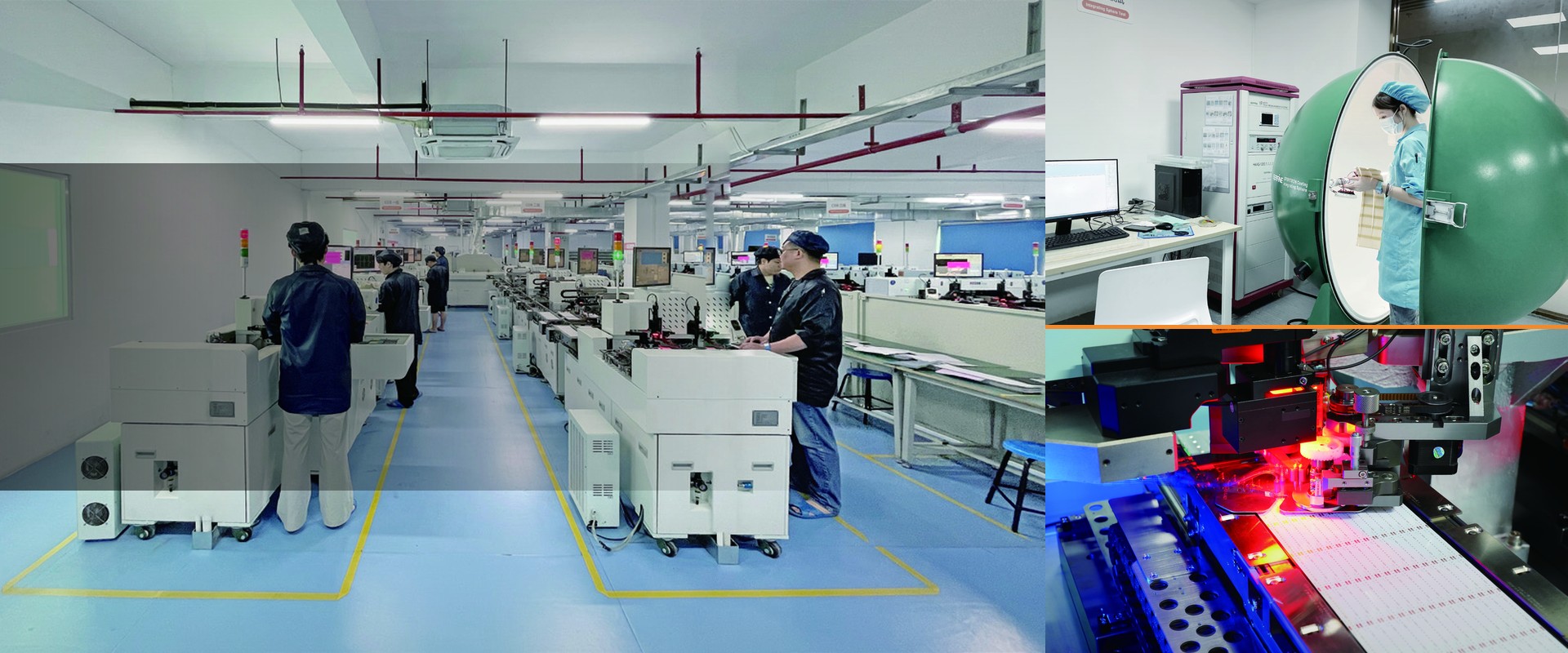 IMEXLED production workshop and testing laboratory
