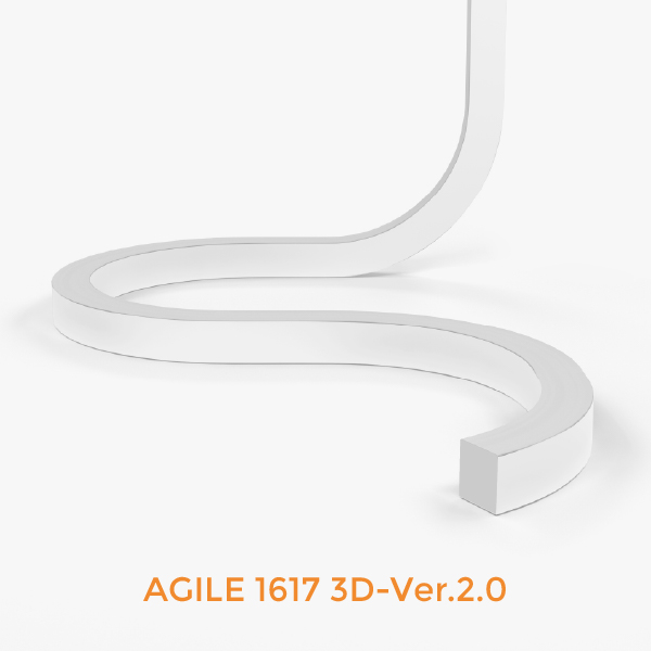 Agile 3D Neon dimension / 3D view