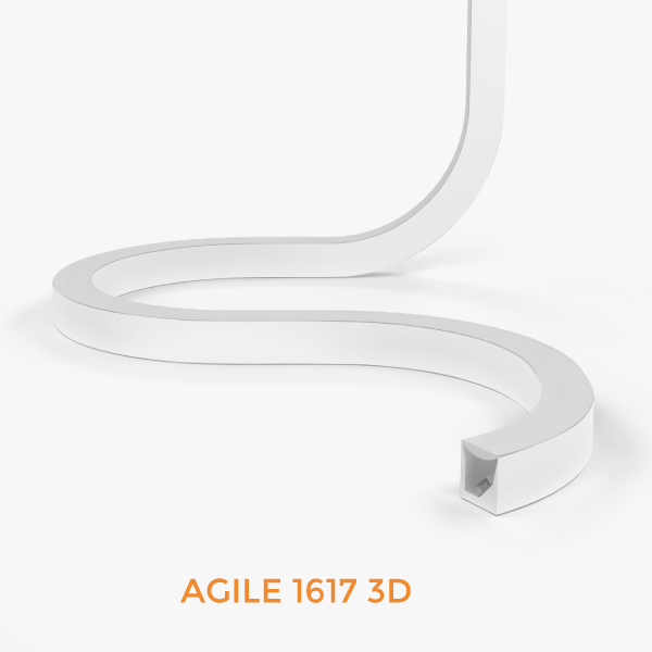 Agile 3D Neon dimension / 3D view