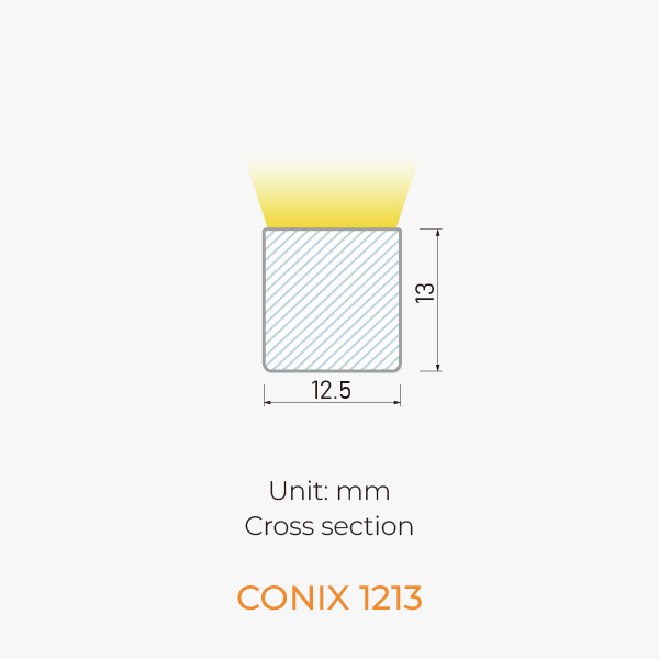 Conix 1213 dimension / 3D view