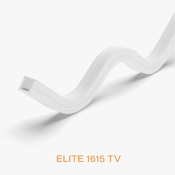 Elite Neon Top View dimension / 3D view