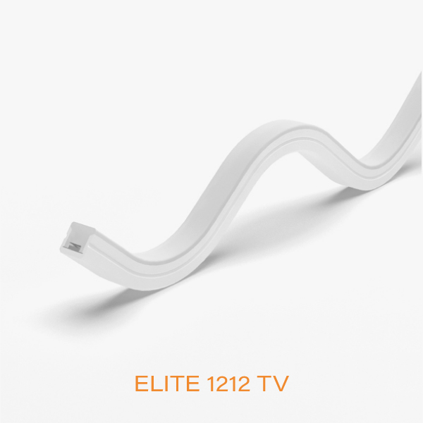 Elite Neon Top View dimension / 3D view