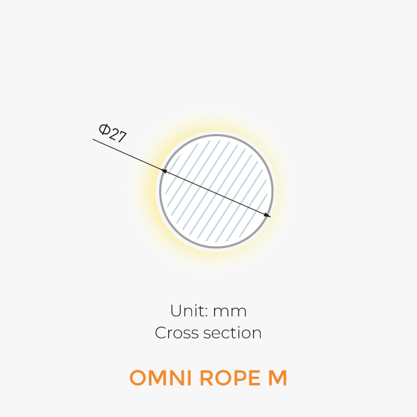 Omni 360° Neon dimension / 3D view