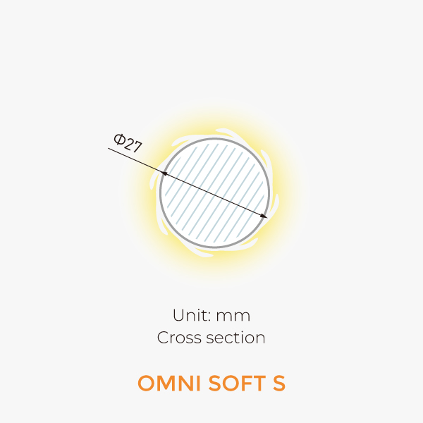 Omni 360° Neon dimension / 3D view