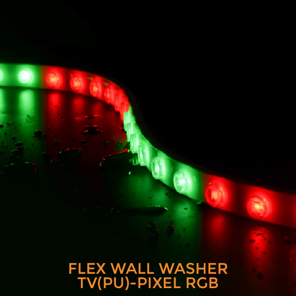 PU Flex Wall Washer dimension / 3D view