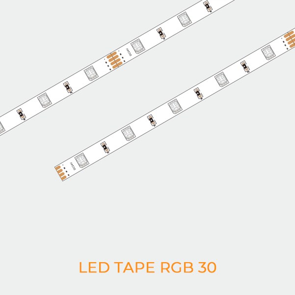 RGB & RGBW dimension / 3D view