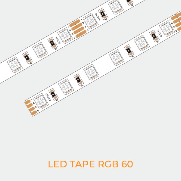 RGB & RGBW dimension / 3D view