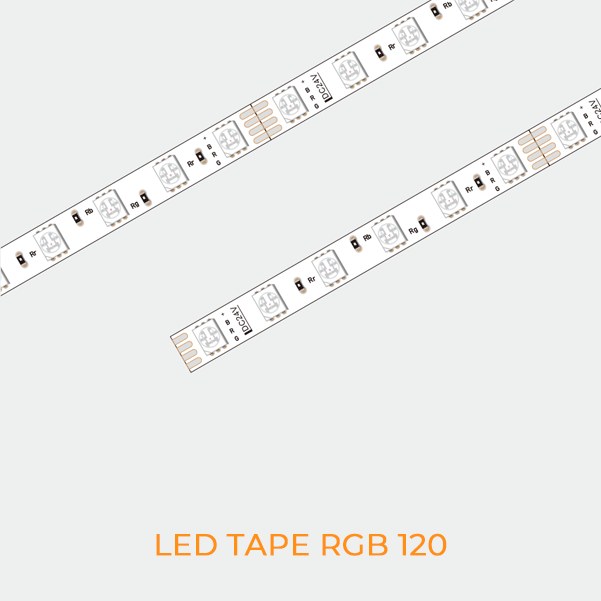 RGB & RGBW dimension / 3D view