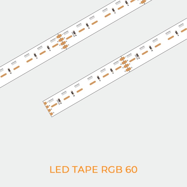 RGB & RGBW dimension / 3D view