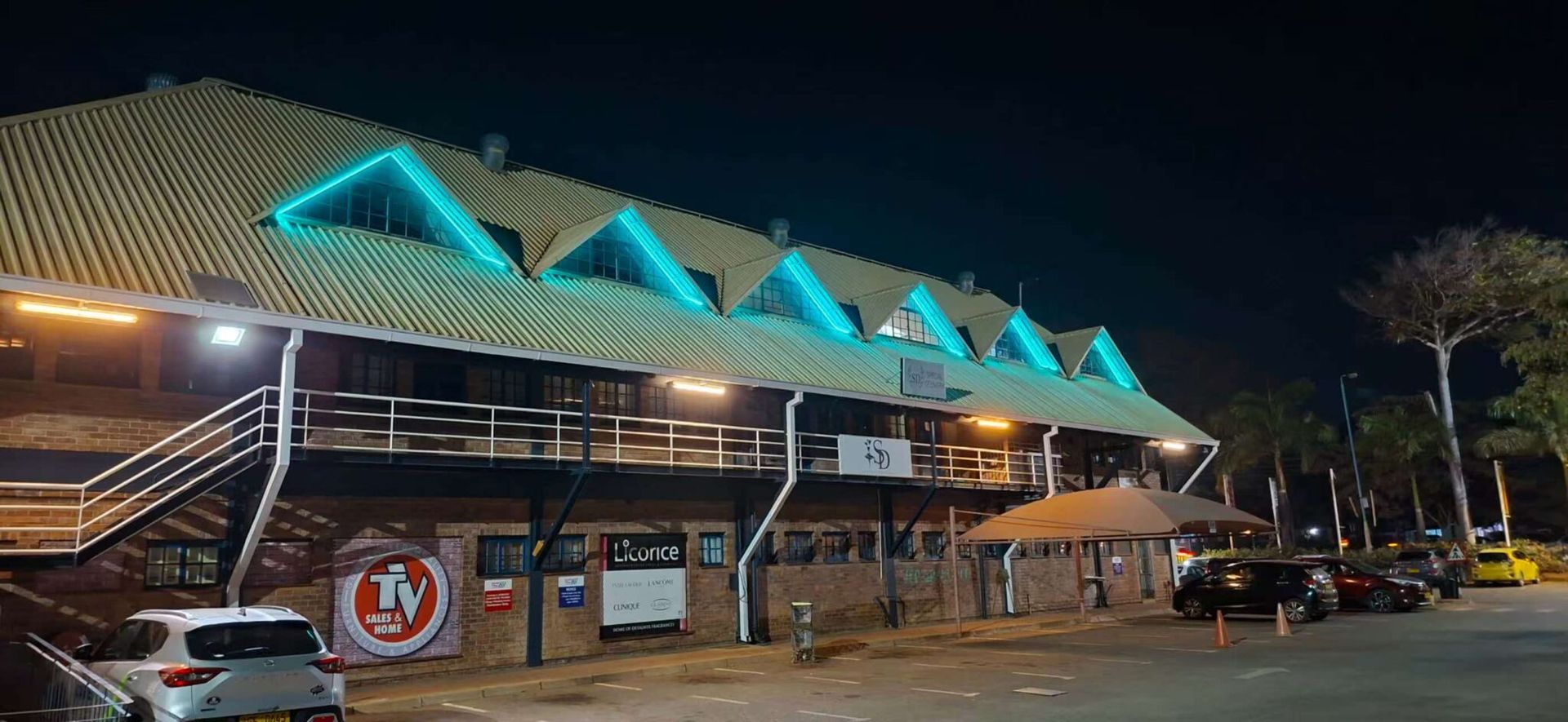 Roof Decoration Lighting Solution in Zimbabwe